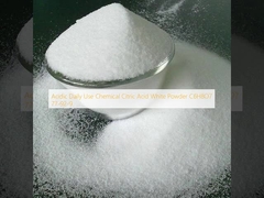 Acidic Daily Use Chemical Citric Acid White Powder C6H8O7 77-92-9