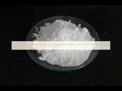 BaCl2 Barium Chloride White Crystalline Powder Electronics Raw Material For Heat Treatment